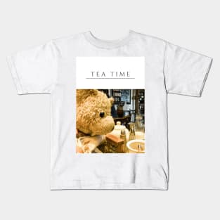 Tea Time with JoJo Bear Kids T-Shirt